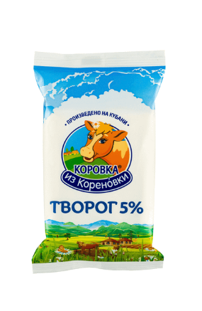 Творог Коровка из Кореновки 5% 180 гр