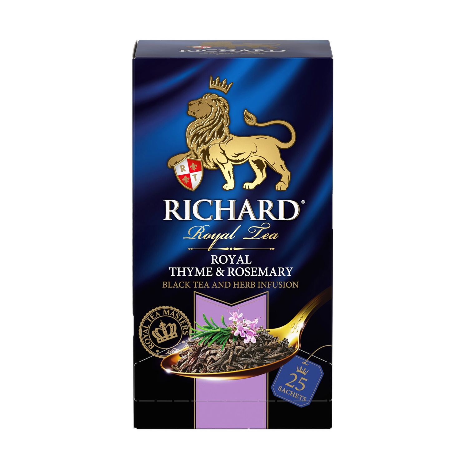 Чай Ричард Ройал Чабрец и розмарин (2гх25пак) черный ароматный