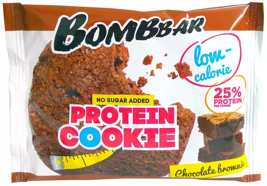 Печенье BOMBBAR - шоколадный брауни 40 гр