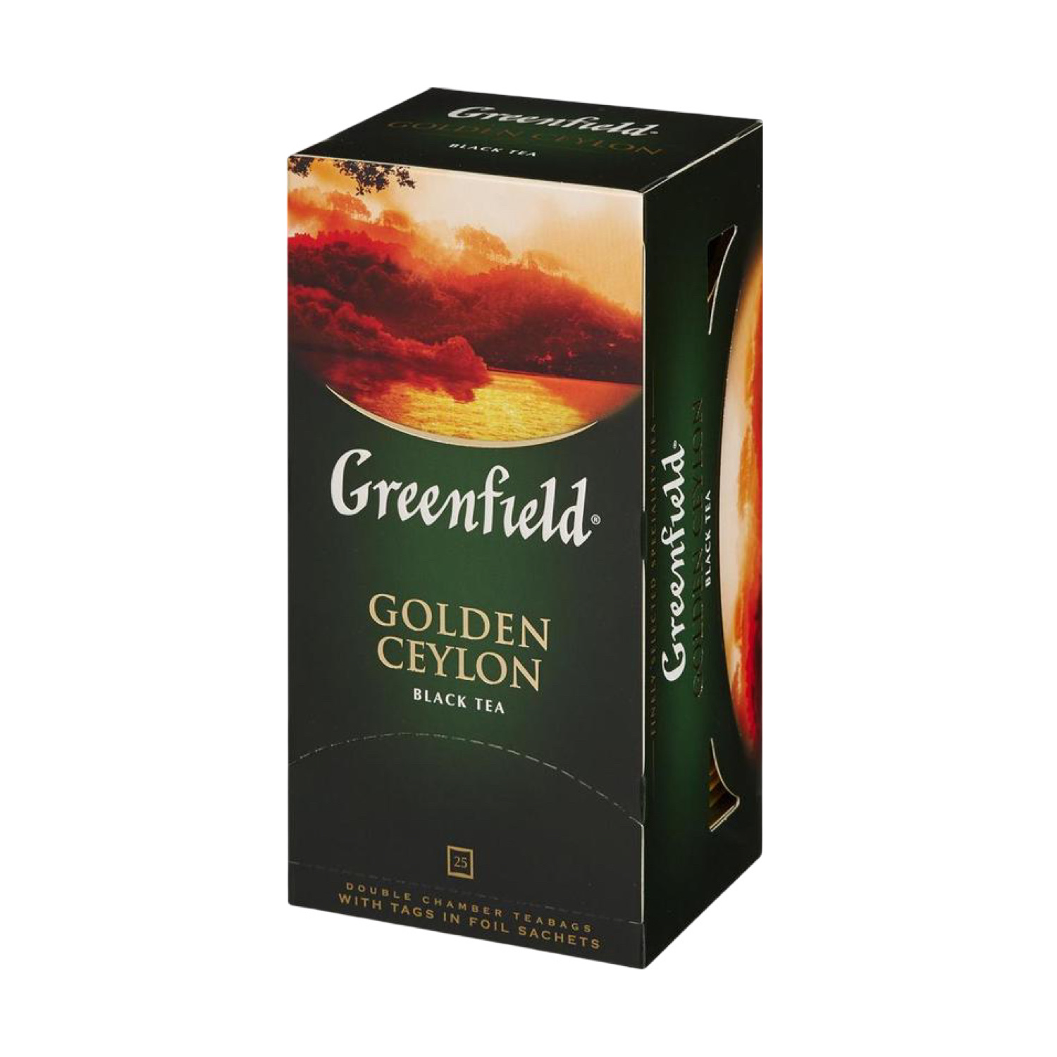 Чай Гринфилд (2гх25п) Голд Цейлон черный