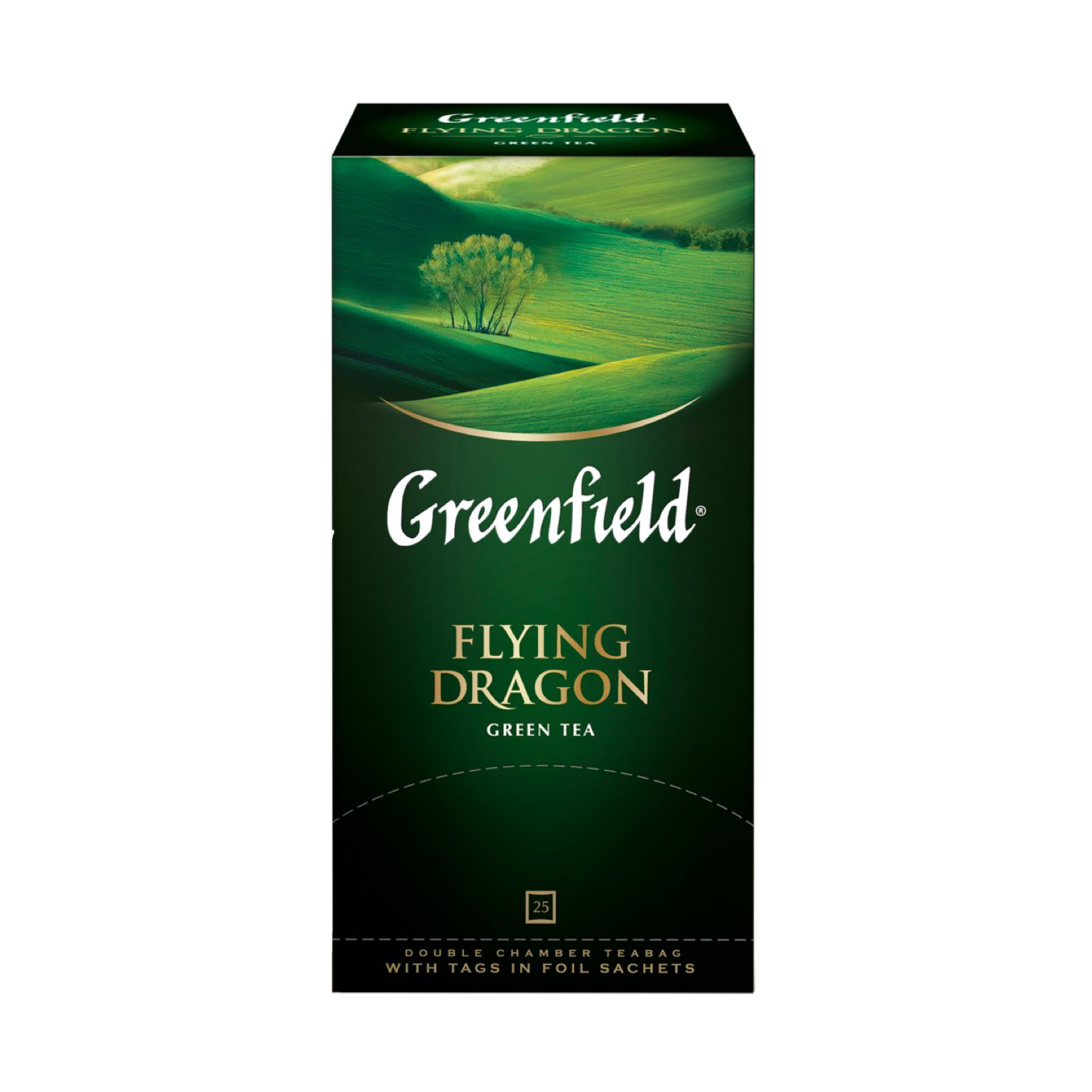 Чай Гринфилд (2гх25п) зелёный Флайн Драгон