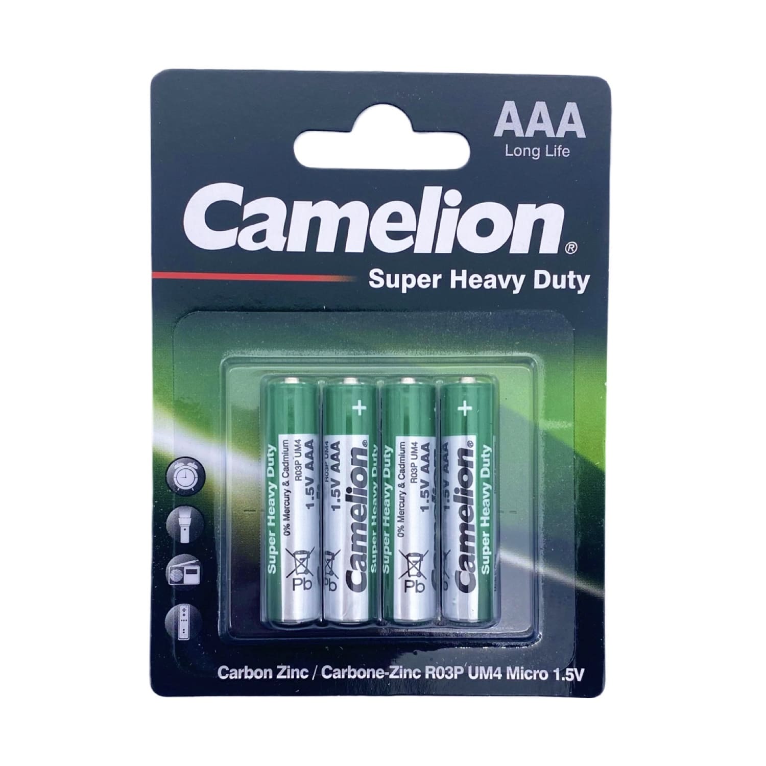 Батарейка Camelion R03 BL-4 1.5В