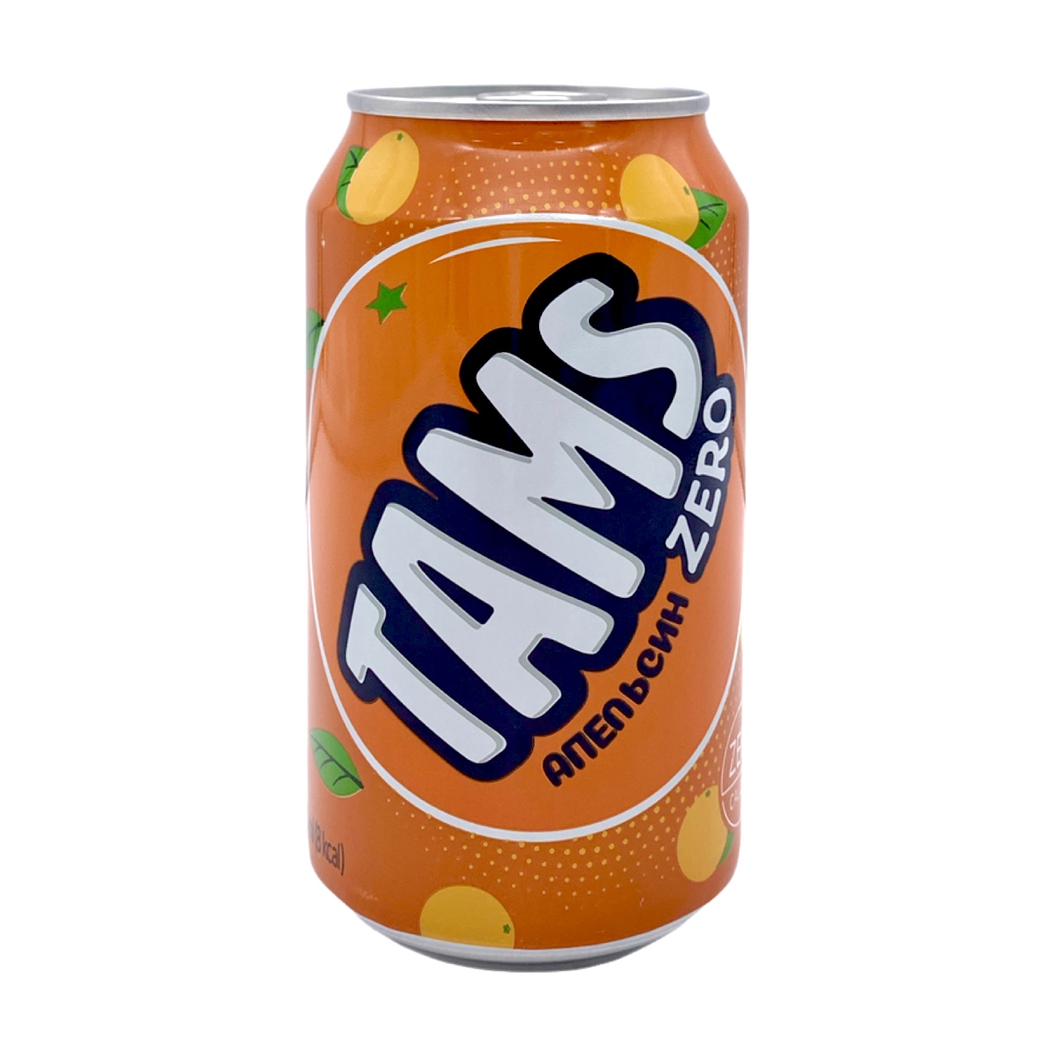 Сокосодержащие газированные напитки TAMS ZERO Апельсин 0,355 л