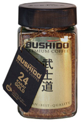 Кофе сублимированный Bushido Katana Gold 24 Karat, стекл. банка, 100г