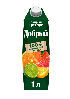 Добрый сок цитрус TetraPak 1л