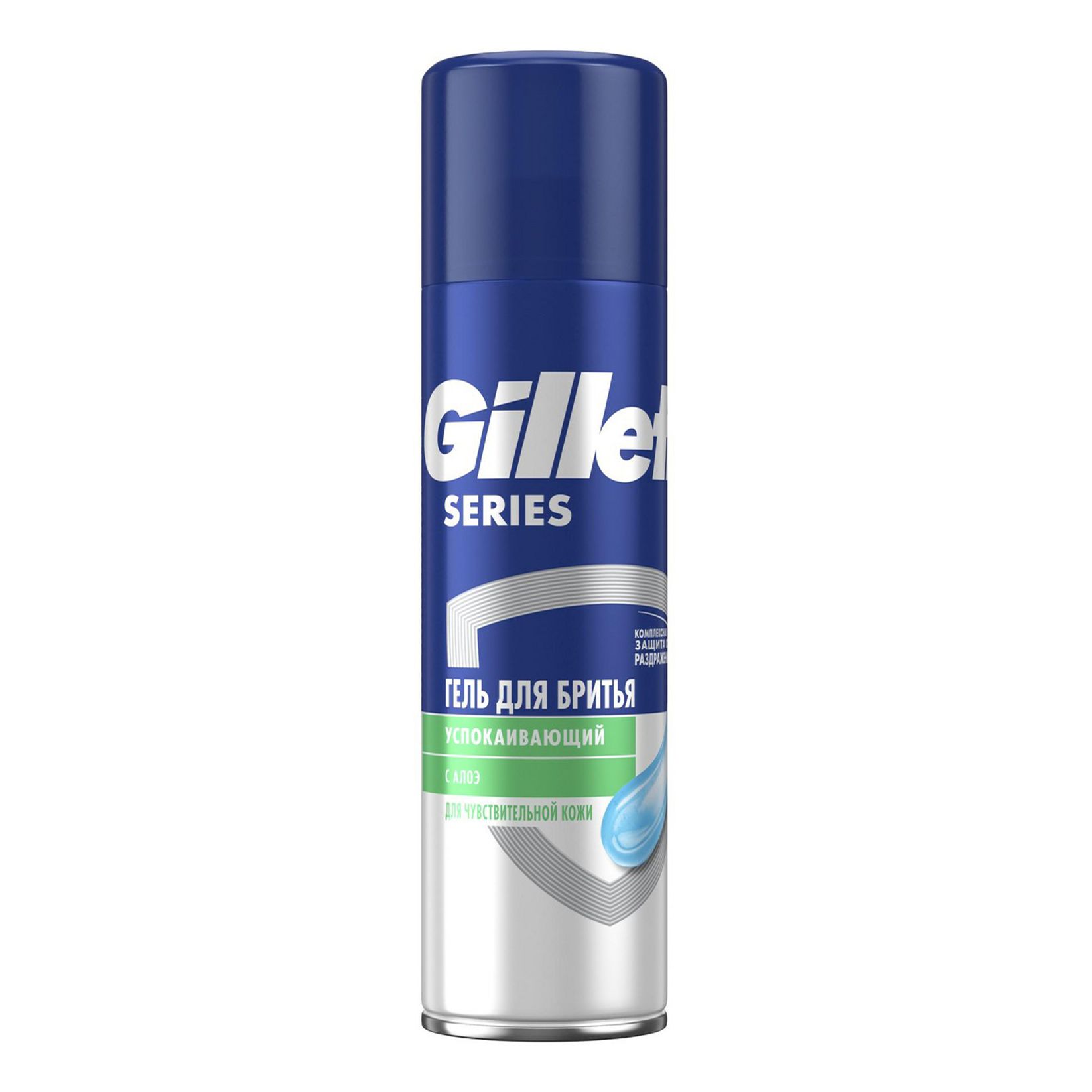GILLETTE TGS Sensitive Skin, Гель для бритья для чувствительной кожи 200мл