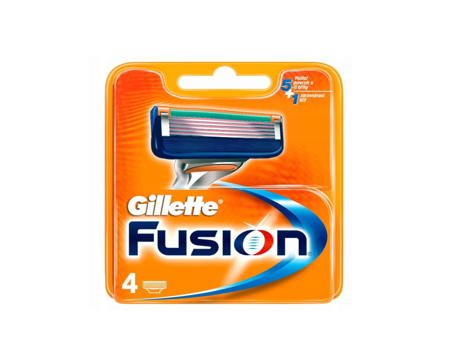 Gillette Fusion 4 шт. сменные кассеты