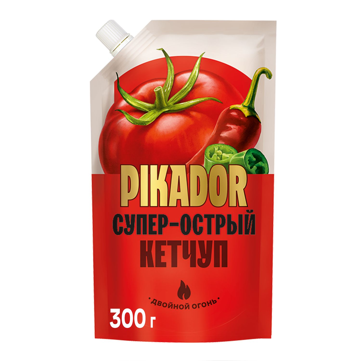 Кетчуп томатный Pikador Супер-острый, 300 г